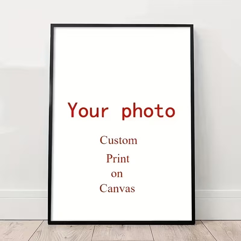 Pet Portrait Custom - Özel Baskı Kanvas Tablo Fotoğraflarınızdan Düğün