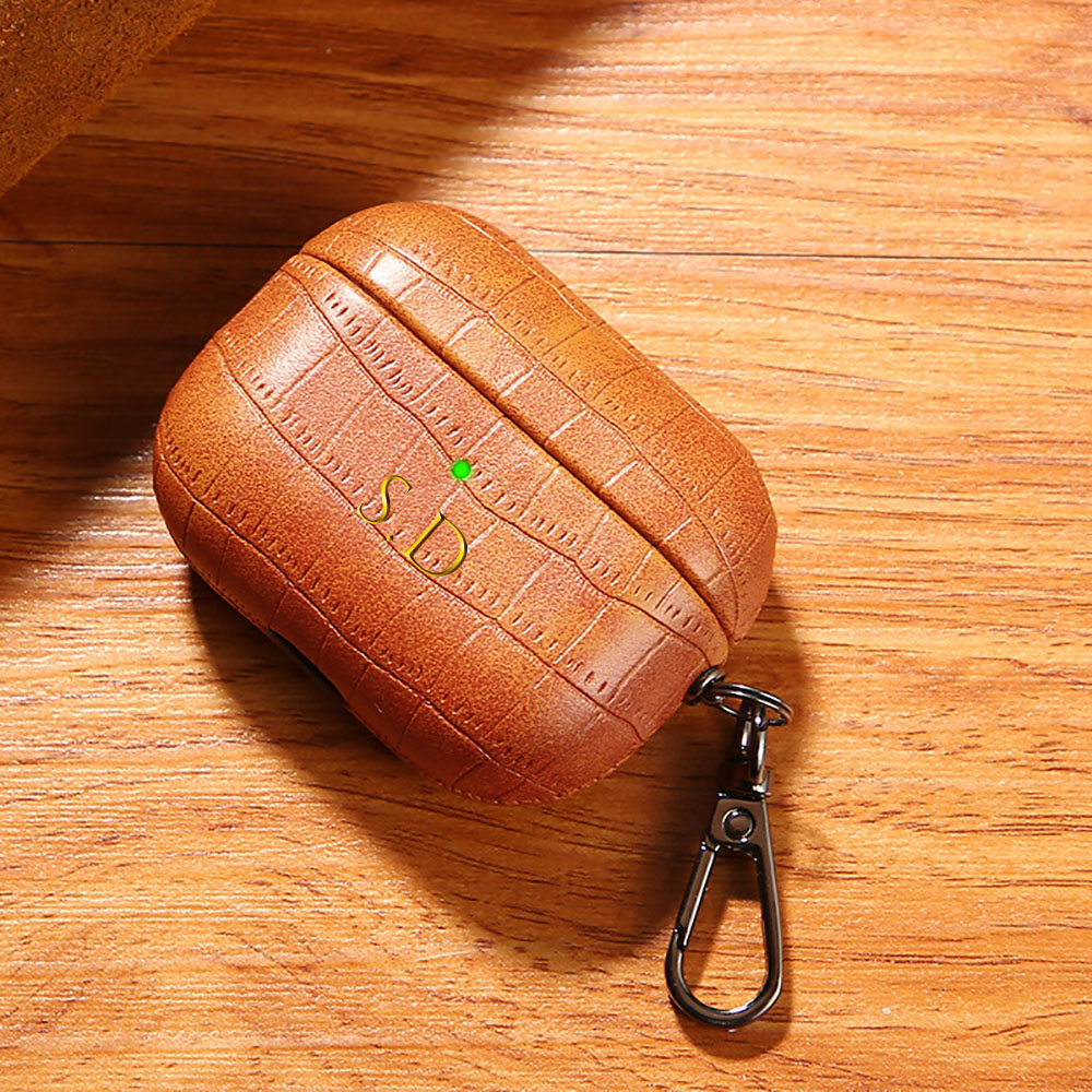 Airpods 1 2 3 4 Pro 2 için Lük - Monogram Keychain Leather incelemesi ve fiyatı