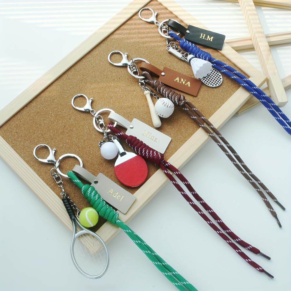 Kişiye Özel İsimli Spor Temalı - Monogram Keychain Leather incelemesi ve fiyatı