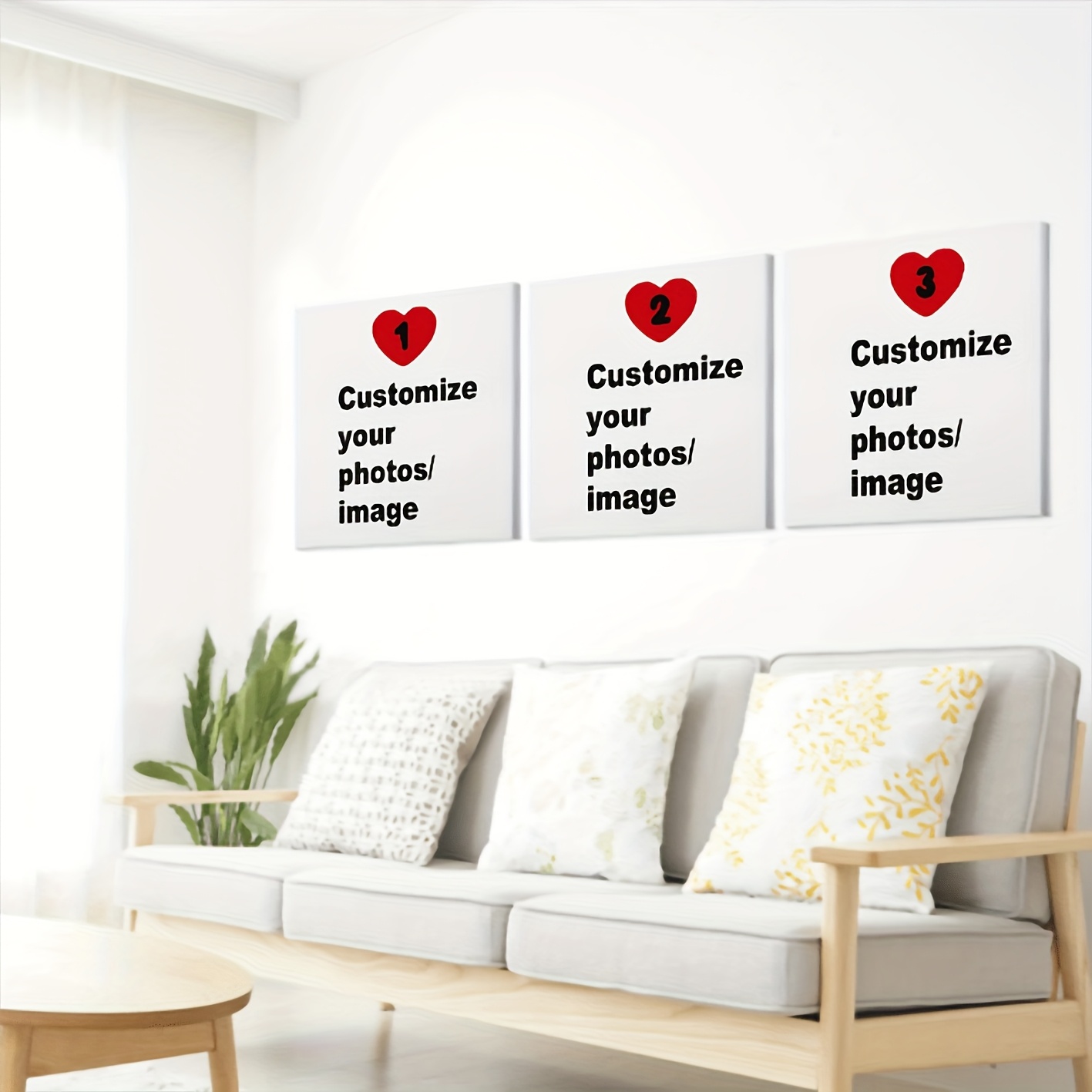 3'lü/set Özel Kare Kanvas Post - Pet Portrait Custom incelemesi ve fiyatı