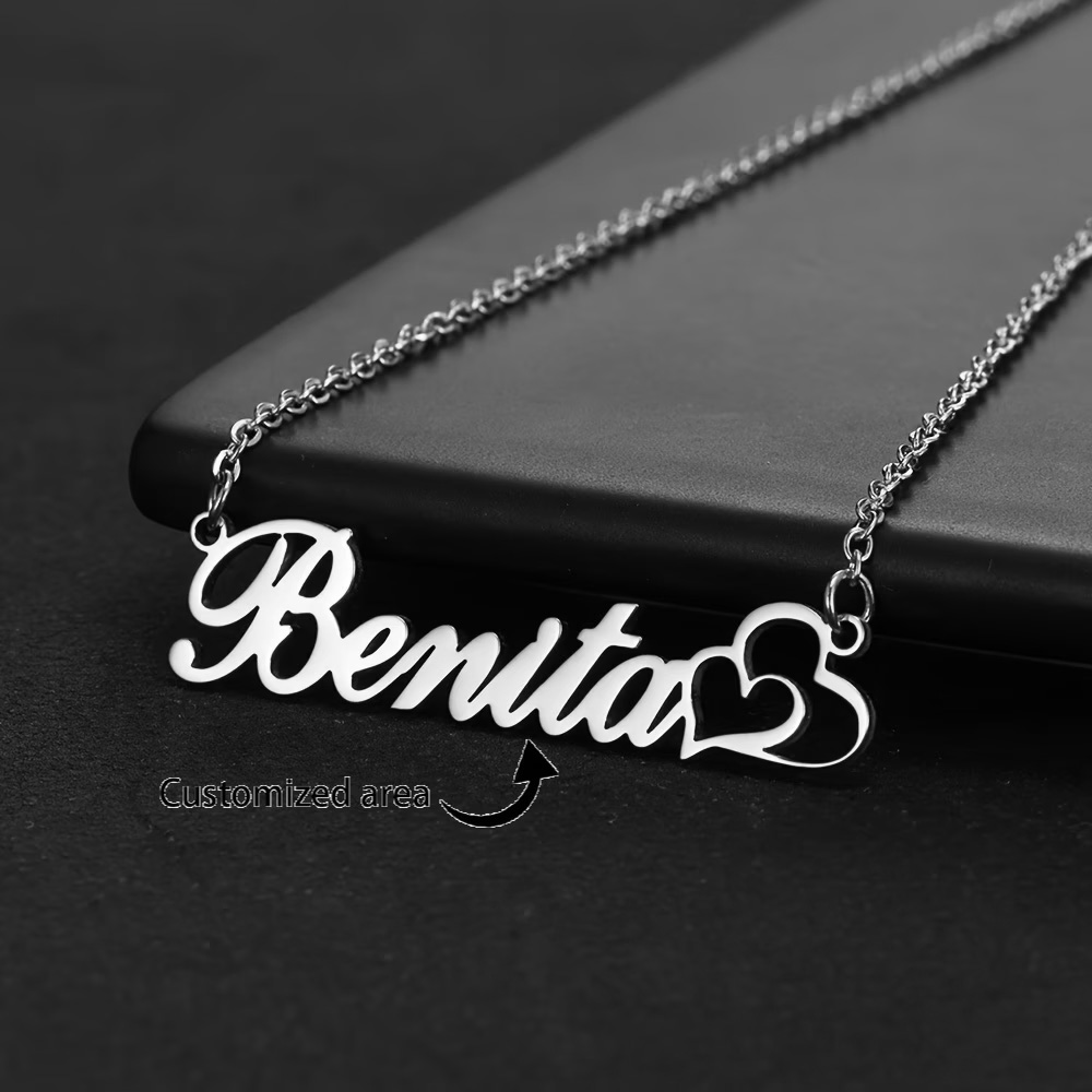 Kişiselleştirilmiş Çift Kalp Ö - Name Necklace Custom incelemesi ve fiyatı